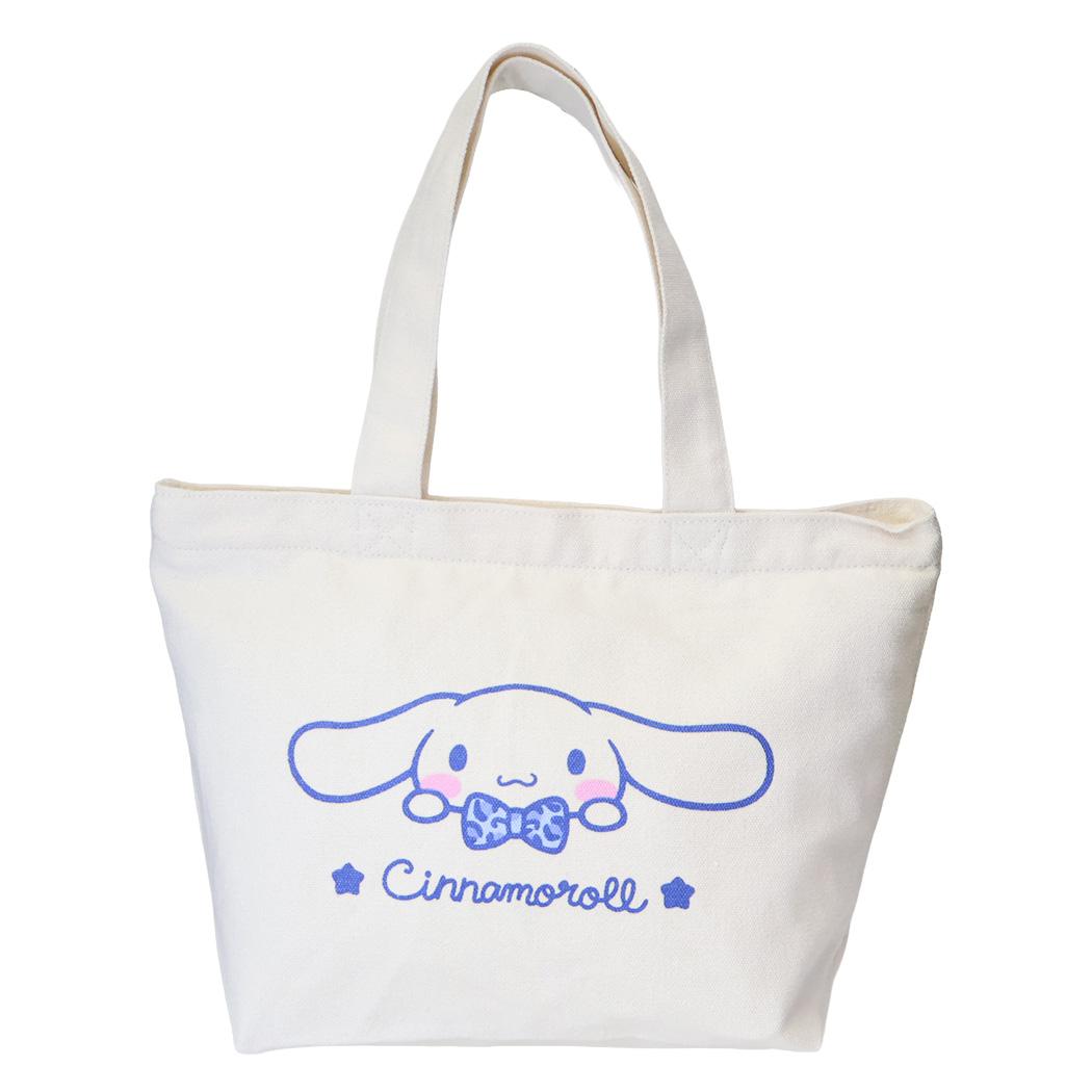 サンリオキャラクターズ トートバッグ 帆布ミニトートバッグ レオパード シナモロール Sanrio ジェイズプランニング