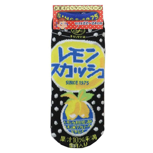 ソックス レディース 女性用靴下 レモンスカッシュ お菓子パッケージ ジェイズプランニング かわいい メール便可