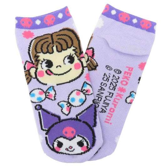 ソックス レディース 女性用靴下 ペコxクロミ サンリオ ジェイズプランニング かわいい メール便可