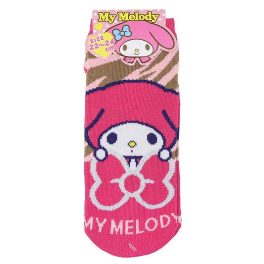 マイメロディ 女性用靴下 ジャガードソックス アニマル サンリオ ジェイズプランニング レディースソックス キャラクター グッズ メール便可 シネマコレクション