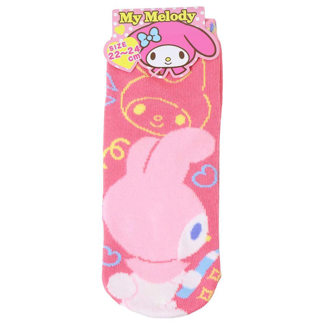 マイメロディ レディースソックス 女性用靴下 ソックス 22-24cm ペンシル サンリオ ジェイズプランニング