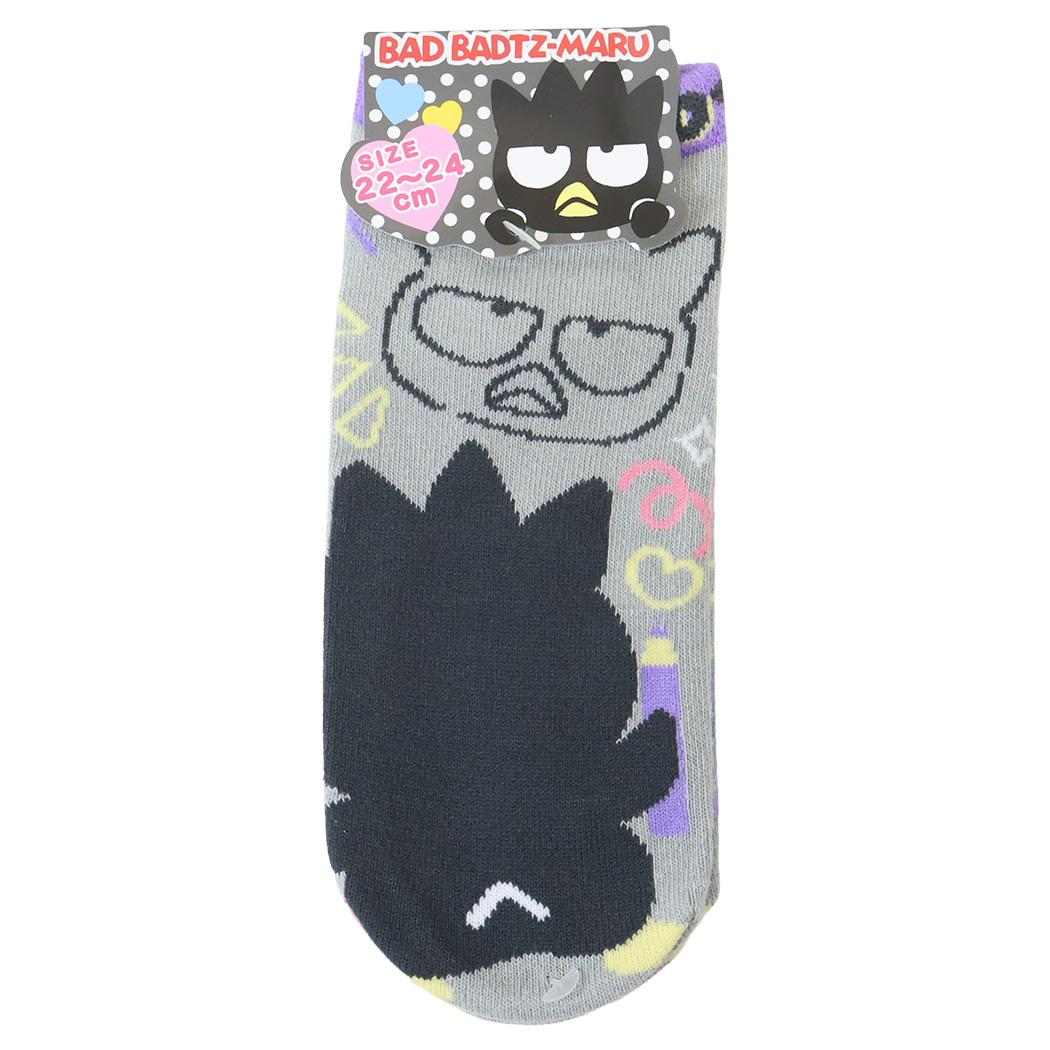 バッドばつ丸 レディースソックス 女性用靴下 ソックス 22-24cm ペンシル サンリオ ジェイズプランニング