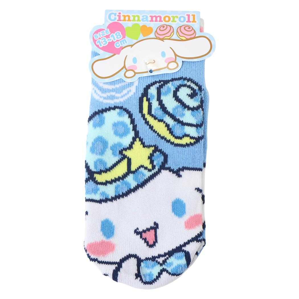 サンリオキャラクターズ 子供用靴下 キッズソックス 13-18cm アニマルファッション シナモロール Sanrio ジェイズプランニング