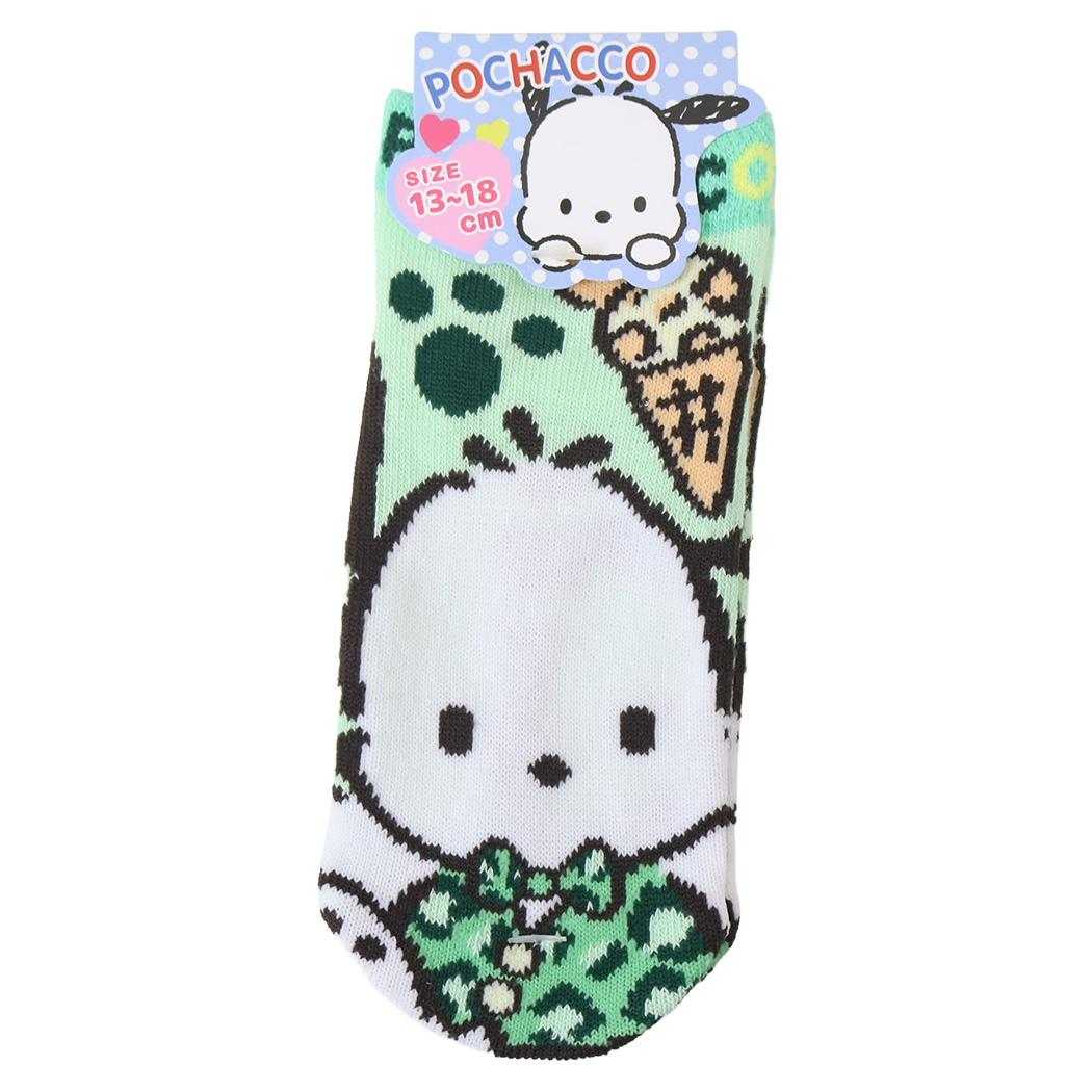 サンリオキャラクターズ 子供用靴下 キッズソックス 13-18cm アニマルファッション ポチャッコ Sanrio ジェイズプランニング