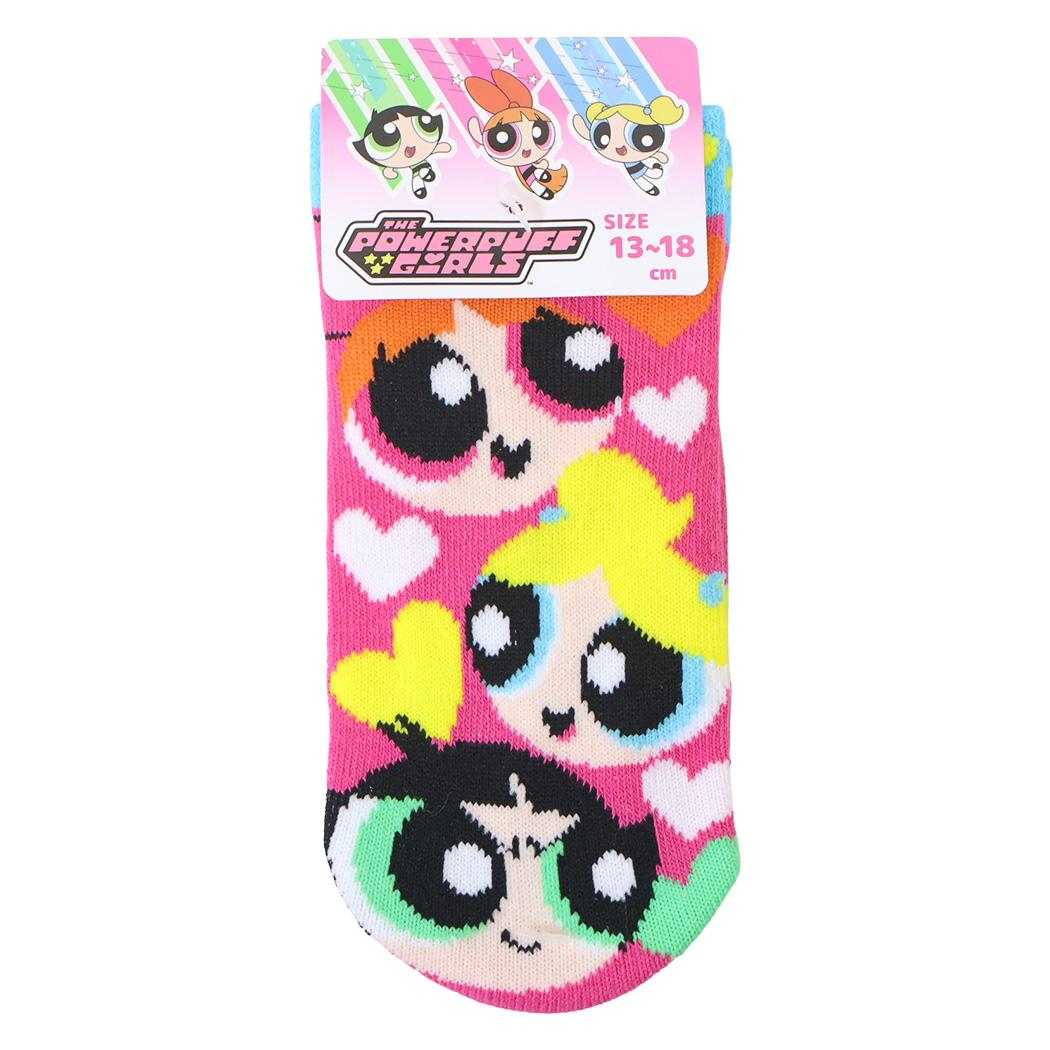 パワーパフガールズ 子供用靴下 キッズソックス 13-18cm フェイス ジェイズプランニング