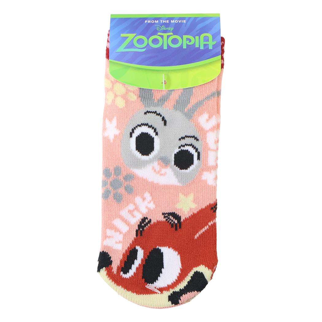 ディズニー 子供用靴下 キッズソックス 13-18cm ロゴ ズートピア ジェイズプランニング