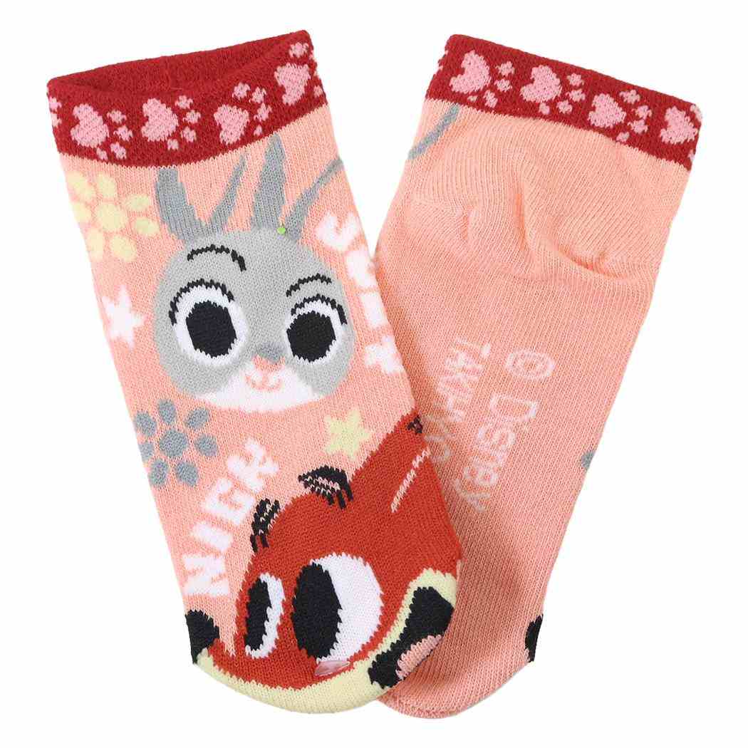 ディズニー 子供用靴下 キッズソックス 13-18cm ロゴ ズートピア ジェイズプランニング