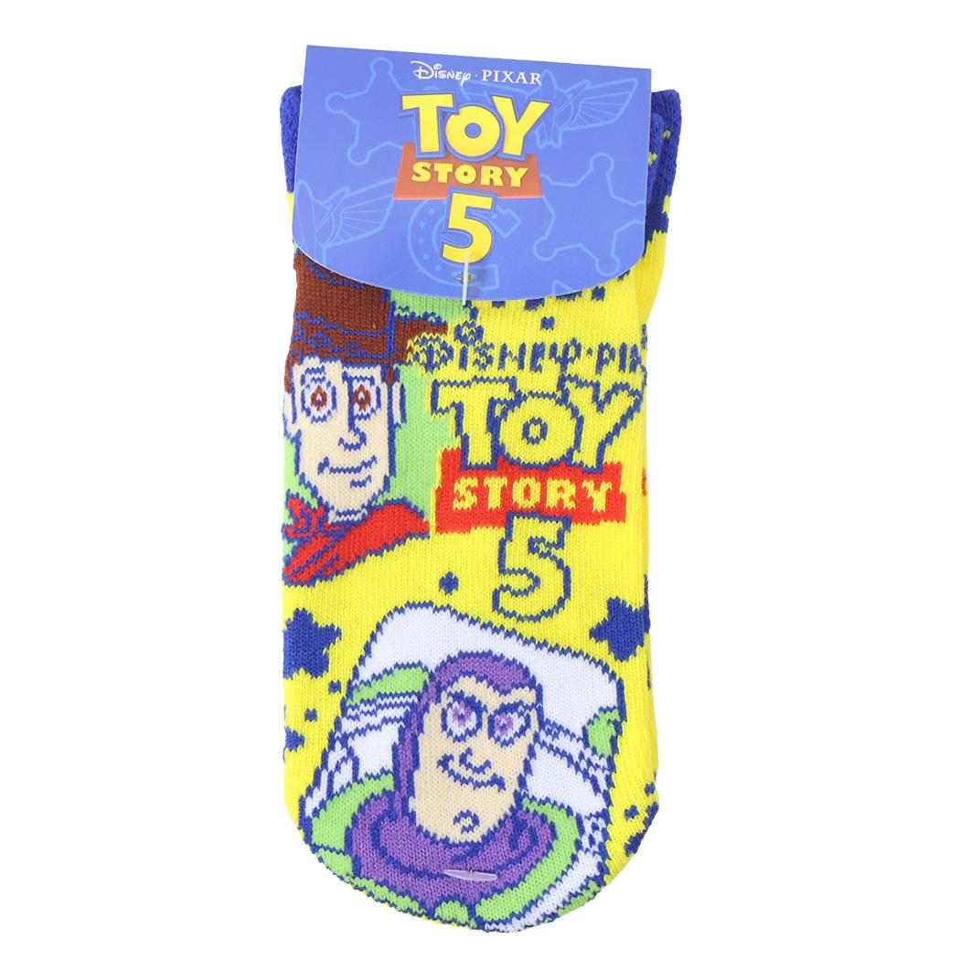 トイストーリー 子供用靴下 キッズソックス 13-18cm イエロー ディズニー ジェイズプランニング