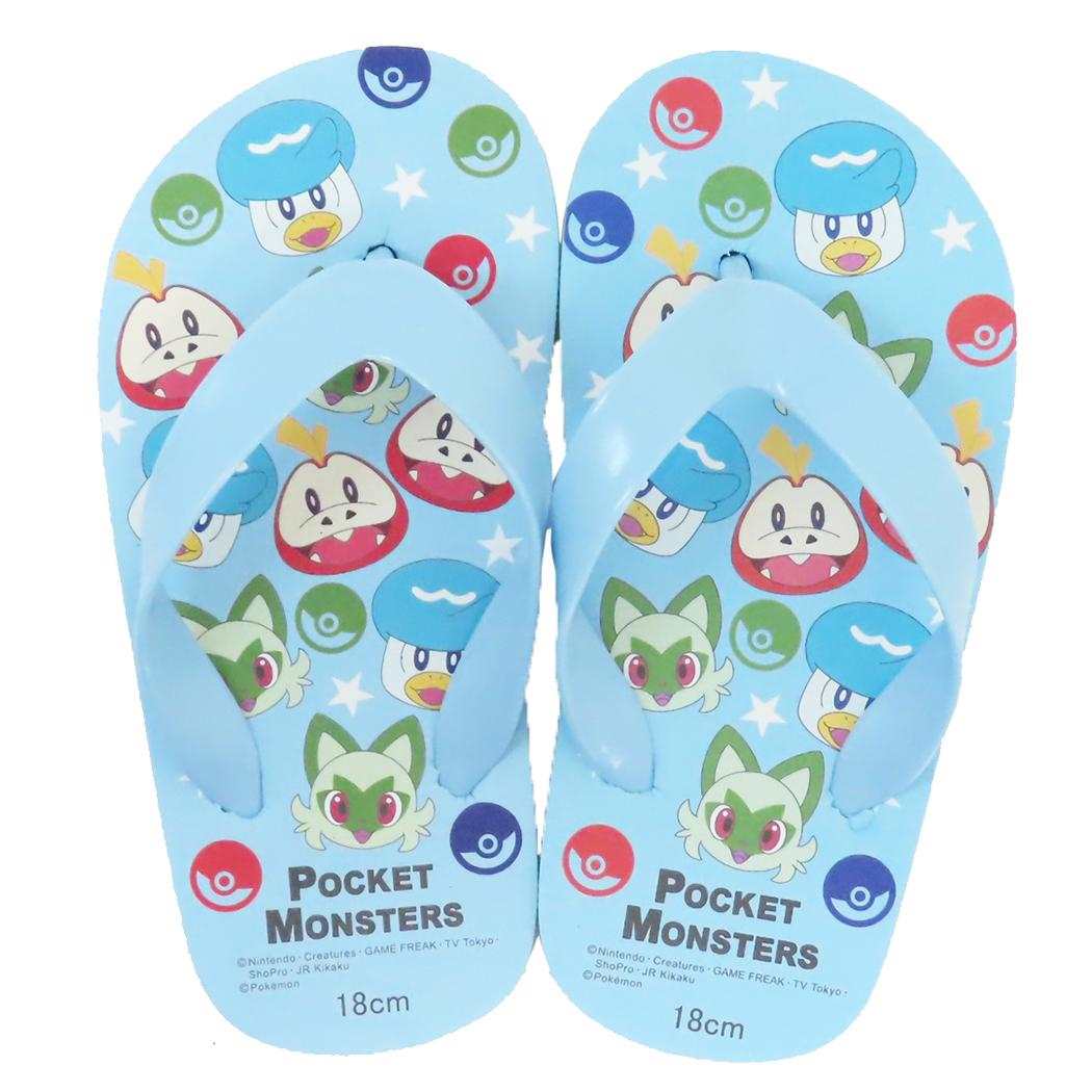 ビーチサンダル 子供用サンダル ポケットモンスター ニャオハ＆ホゲータ＆クワッス ポケモン ジェイズプランニング キッズ こども 子ども