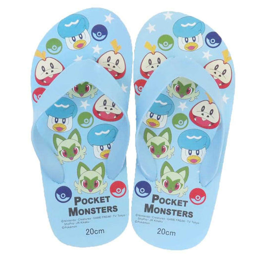 ビーチサンダル 子供用サンダル ポケットモンスター ニャオハ＆ホゲータ＆クワッス ポケモン ジェイズプランニング キッズ こども 子ども