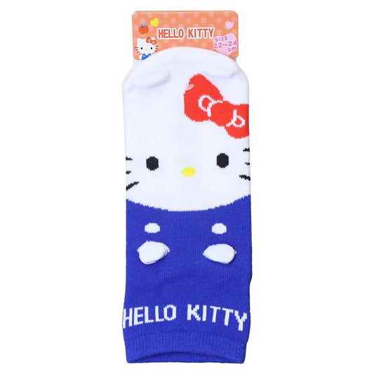 サンリオ 靴下 耳付きソックス 大人用 サイズ22～24cm ハローキティ Sanrio ジェイズプランニング