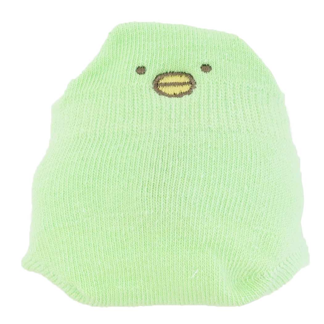 レディースぬいぐるみ刺しゅうソックス 女性用靴下 すみっコぐらし ぺんぎん？ サンエックス ジェイズプランニング かわいい <br><br>