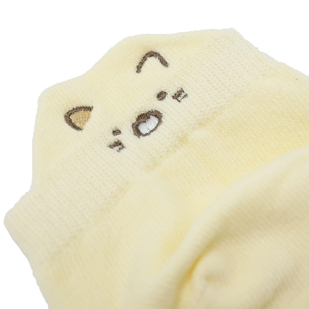 レディースぬいぐるみ刺しゅうソックス 女性用靴下 すみっコぐらし ねこ サンエックス ジェイズプランニング かわいい <br><br>