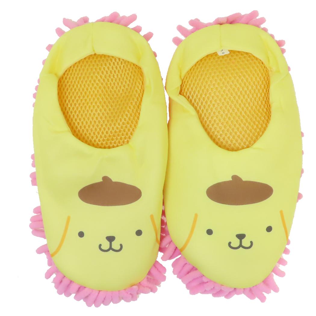 おそうじルームシューズ お掃除スリッパ ポムポムプリン キュート サンリオ ジェイズプランニング プレゼント