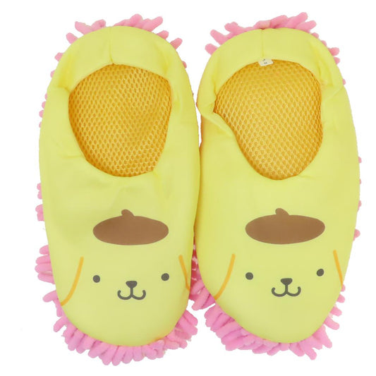 おそうじルームシューズ お掃除スリッパ ポムポムプリン キュート サンリオ ジェイズプランニング プレゼント