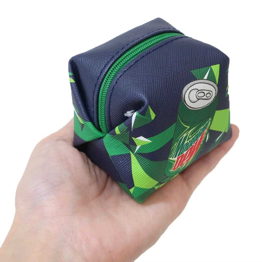 キューブラブリーポーチ ミニポーチ マウンテンデュー お菓子パッケージ ジェイズプランニング 小物入れ 面白雑貨