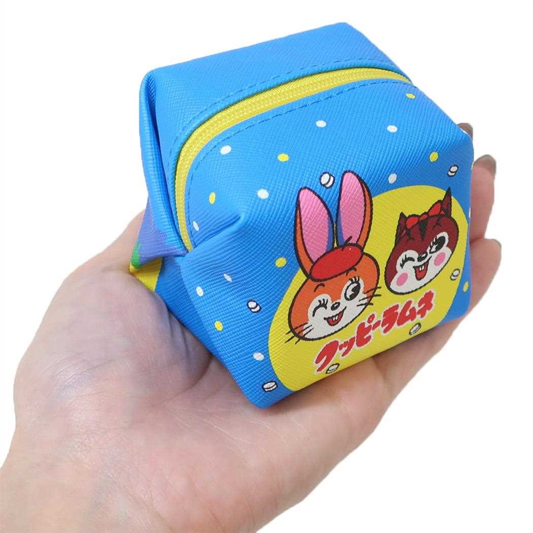 キューブラブリーポーチ ミニポーチ クッピーラムネ お菓子パッケージ ジェイズプランニング 小物入れ