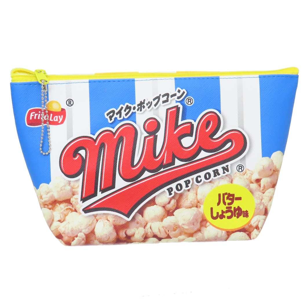 舟形ポーチ コスメポーチ マイクポップコーン お菓子パッケージ かわいい 小物入れ