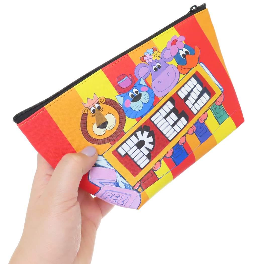 舟形ポーチ コスメポーチ PEZ お菓子パッケージ かわいい 小物入れ
