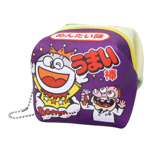 お菓子パッケージ ミニポーチ キューブラブリーポーチ うまい棒 ジェイズプランニング 小物入れ かわいい グッズ シネマコレクション