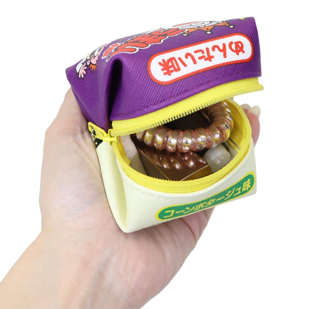 お菓子パッケージ ミニポーチ キューブラブリーポーチ うまい棒 ジェイズプランニング 小物入れ かわいい グッズ シネマコレクション