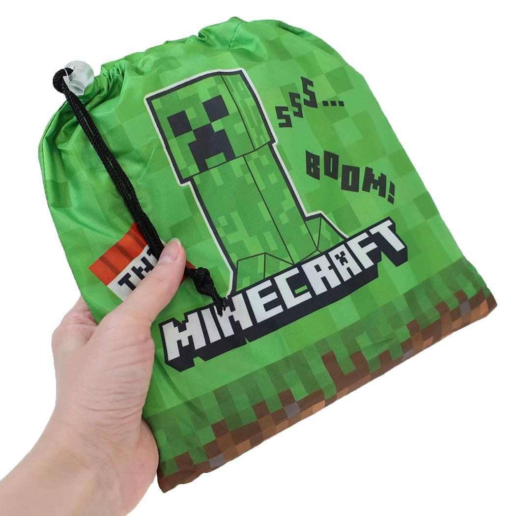 マインクラフト 子供用 レインウェア キッズ レインコート グリーン Minecraft ジェイズプランニング