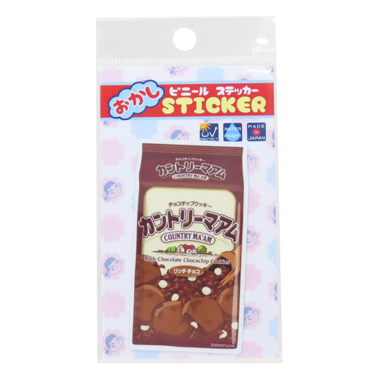 ステッカー ダイカットシール カントリーマアム お菓子パッケージ ジェイズプランニング デコレーション メール便可