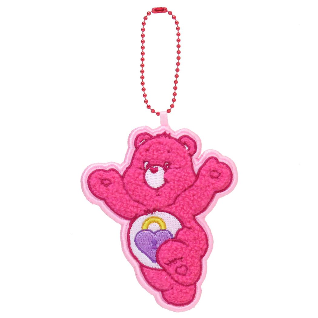 刺繍ワッペンチャーム キーホルダー ケアベア シークレットベア CareBears ジェイズプランニング バッグチャーム メール便可