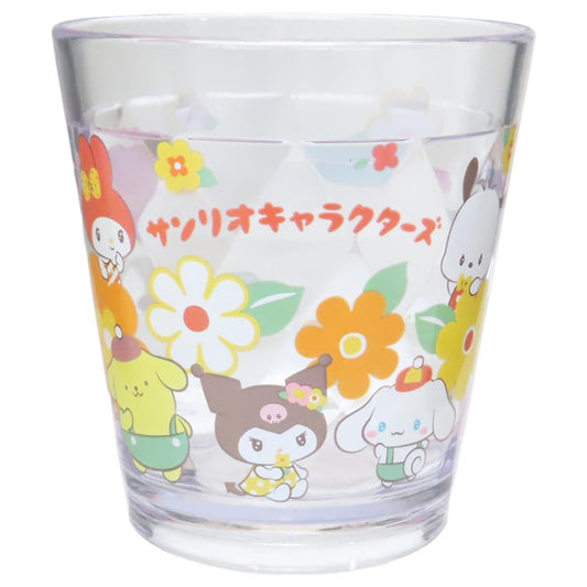 キラキラクリアカップ プラコップ サンリオキャラクターズ レトロ サンリオ ケイカンパニー プラスチック 食器