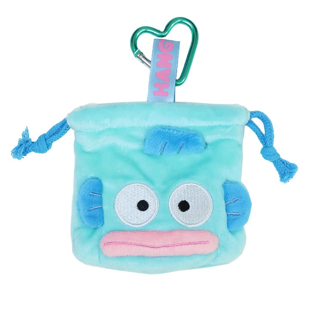 サンリオキャラクターズ 巾着袋 カラビナ付きミニ巾着 ハンギョドン Sanrio