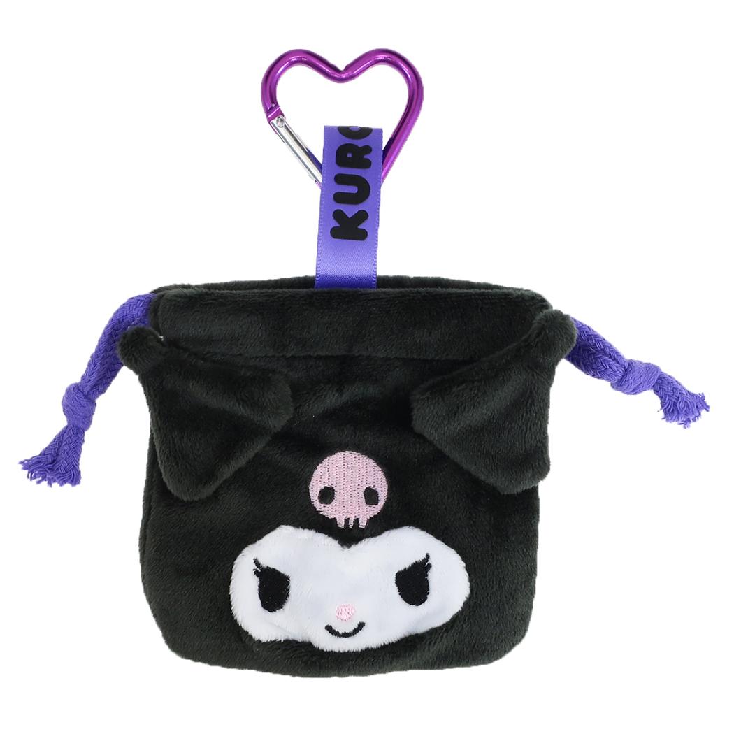 サンリオキャラクターズ 巾着袋 カラビナ付きミニ巾着 クロミ Sanrio