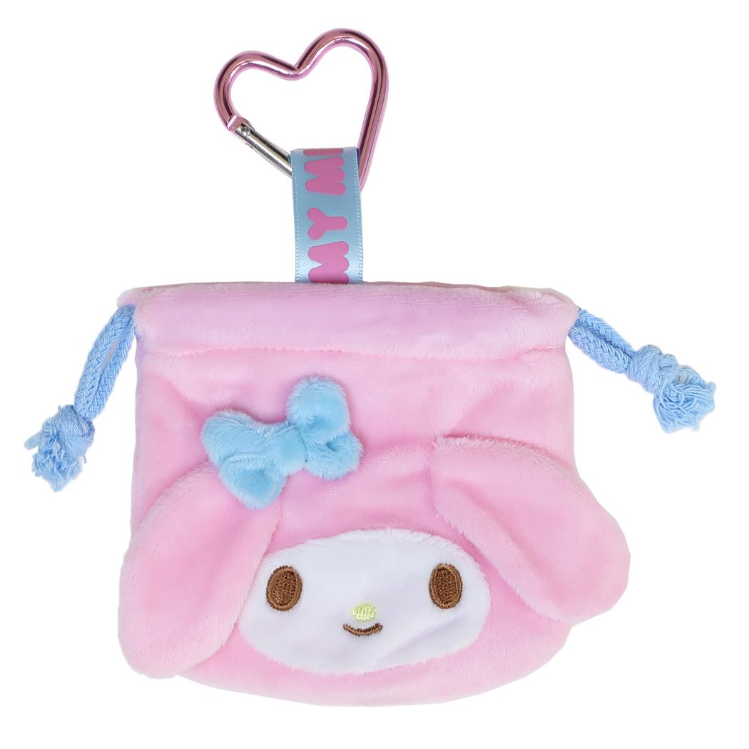 サンリオキャラクターズ 巾着袋 カラビナ付きミニ巾着 マイメロディ Sanrio