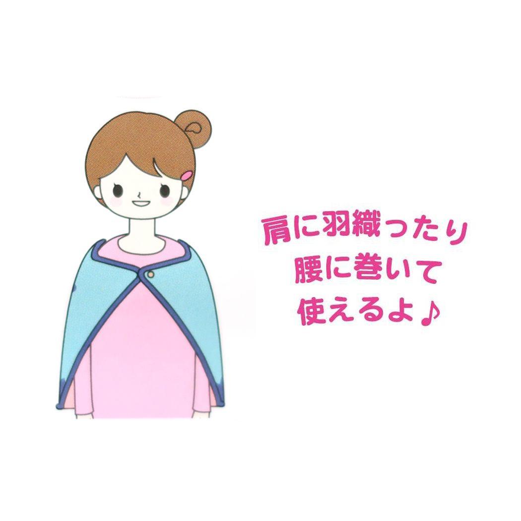 ふわふわブランケット ボタン付き ひざ掛け毛布 シナモロール サンリオ ウォーマー雑貨 防寒用品