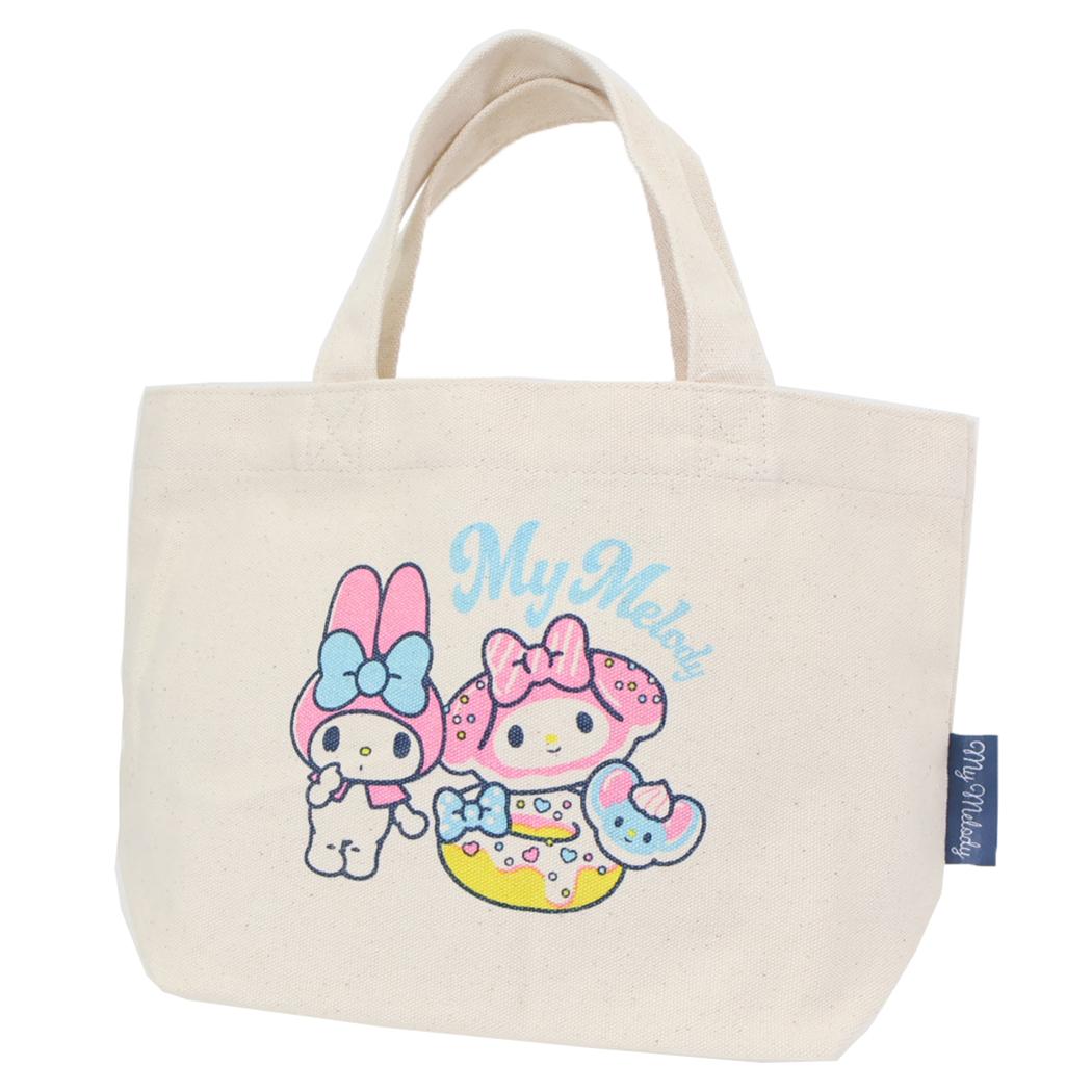 帆布ミニトート ランチバッグ マイメロディ サンリオ お弁当かばん メール便可