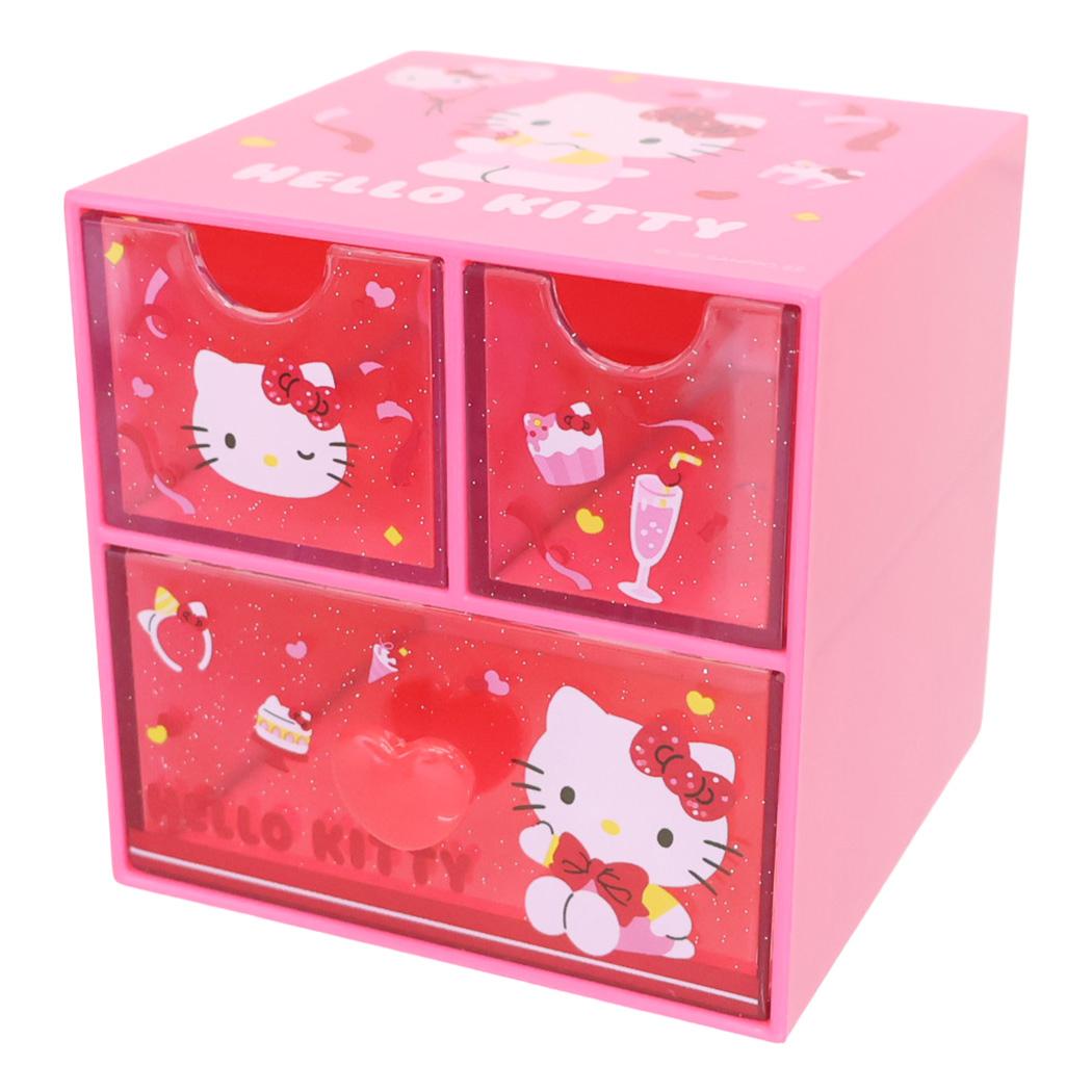 サンリオキャラクターズ 卓上収納 ミニキャラチェスト ハローキティ Sanrio