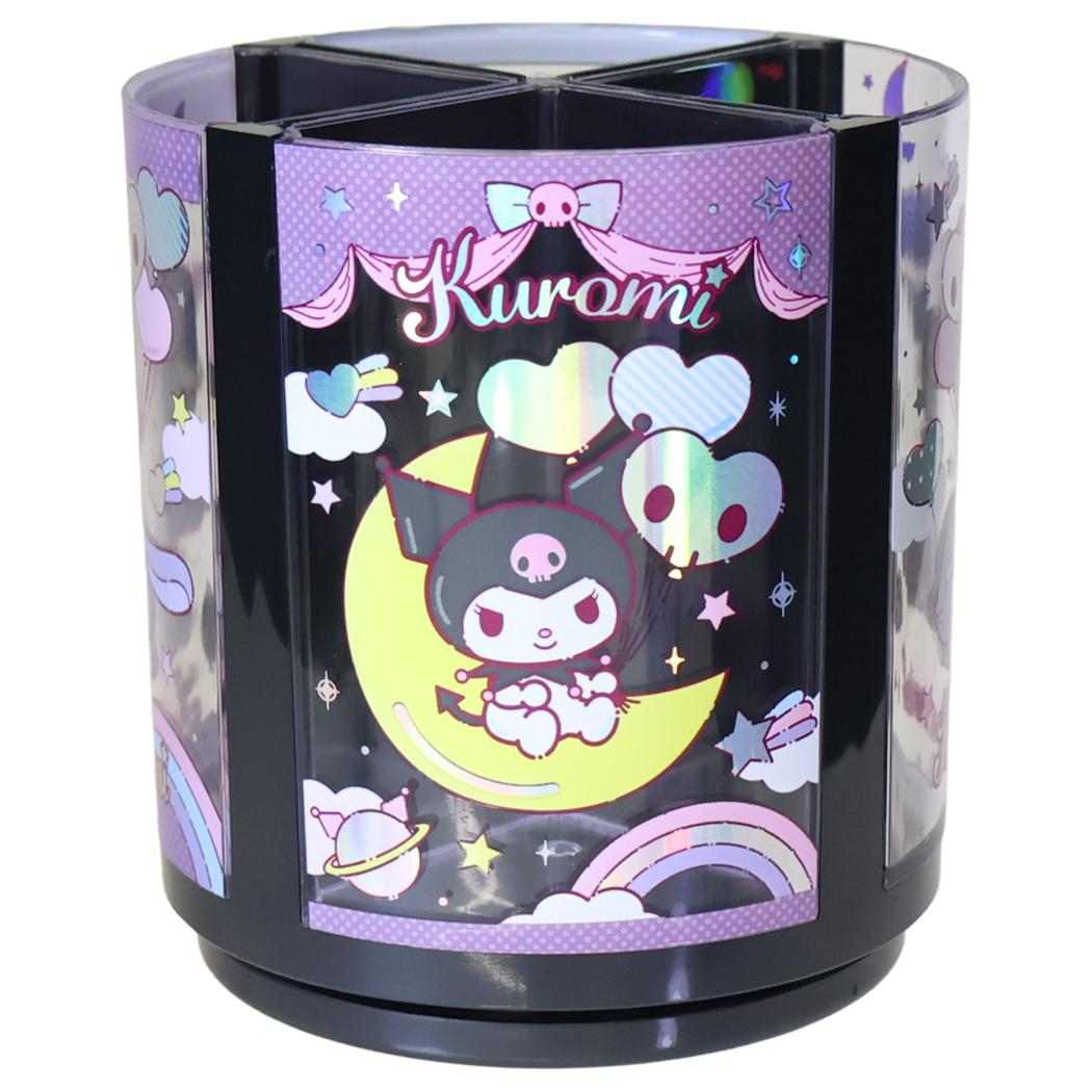 サンリオキャラクターズ 回転 ペン立て キラホロ回るペンスタンド クロミ Sanrio