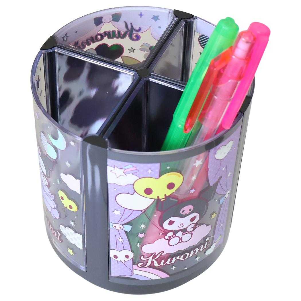 サンリオキャラクターズ 回転 ペン立て キラホロ回るペンスタンド クロミ Sanrio