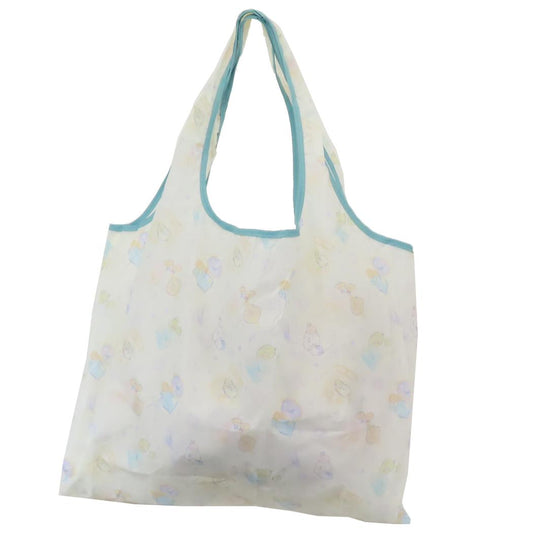 ポケット付きエコバッグ ショッピングバッグ すみっコぐらし クリーム サンエックス ケイカンパニー お買い物かばん メール便可