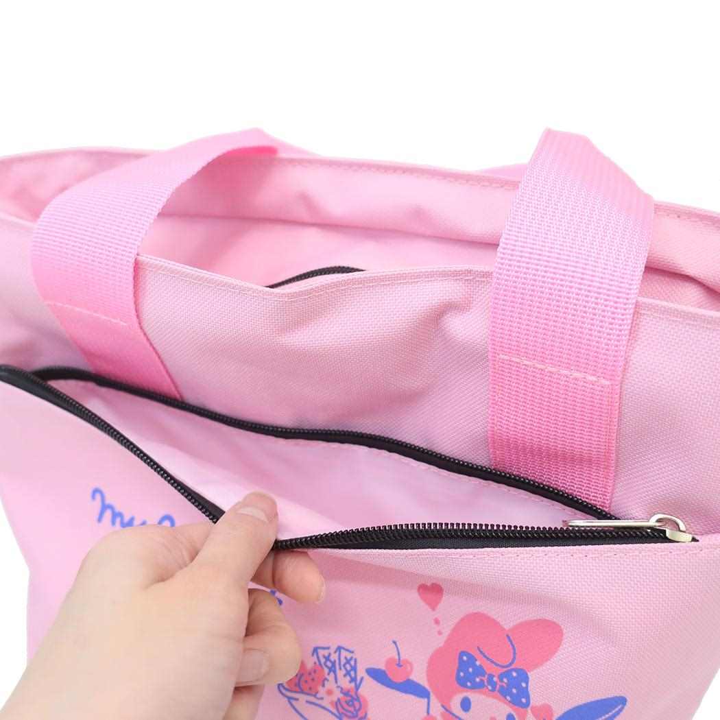 ポケット付きクーラーバッグ 保冷 ランチバッグ マイメロディ サンリオ ケイカンパニー お弁当かばん