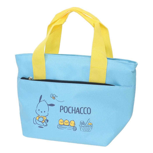 ポケット付きクーラーバッグ 保冷 ランチバッグ ポチャッコ サンリオ ケイカンパニー お弁当かばん
