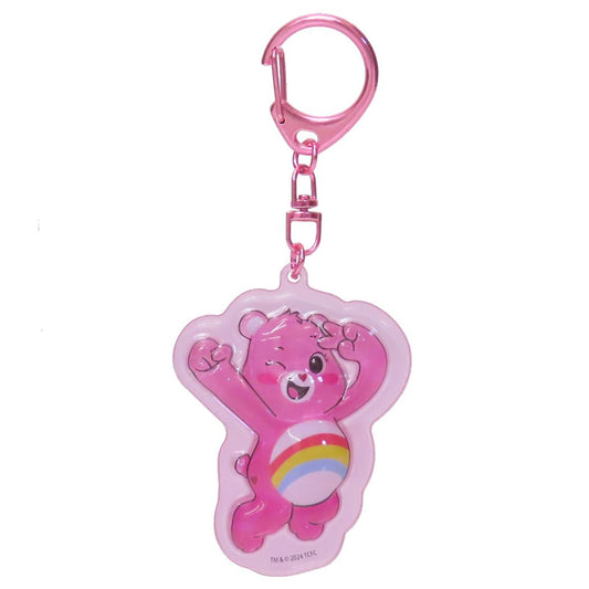 ぷっくりったいキーホルダー キーリング ケアベア チアベア CareBears ケイカンパニー プレゼント メール便可