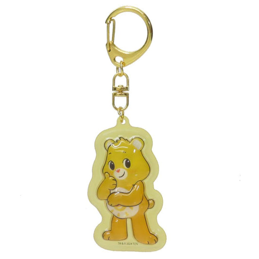 ぷっくりったいキーホルダー キーリング ケアベア ファンシャインベア CareBears ケイカンパニー プレゼント メール便可