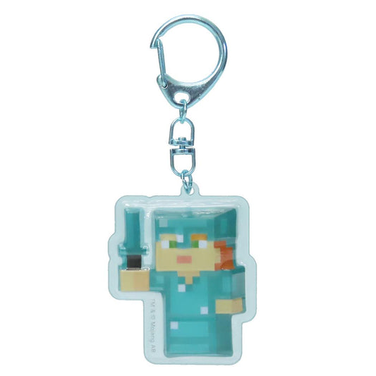 ぷっくりったいキーホルダー キーリング マインクラフト アレックス Minecraft ケイカンパニー プレゼント メール便可