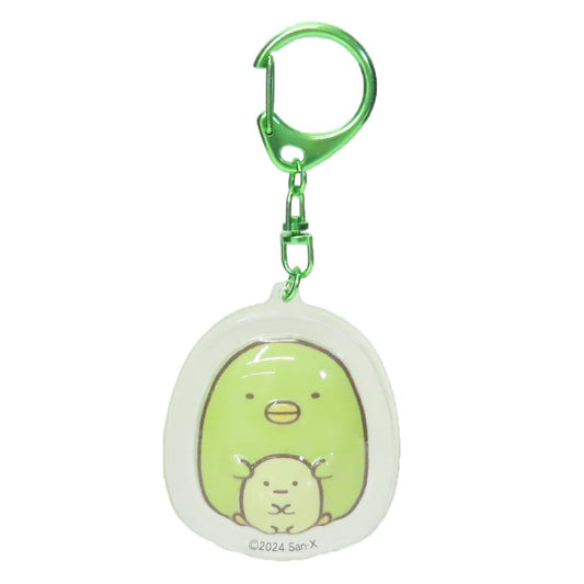 ぷっくりったいキーホルダー キーリング すみっコぐらし ぺんぎん? サンエックス ケイカンパニー プレゼント メール便可