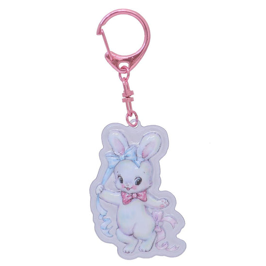 ぷっくりったいキーホルダー キーリング スイマー リバニー SWIMMER ケイカンパニー プレゼント アクキー メール便可