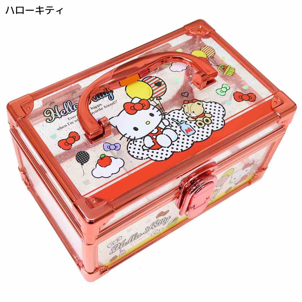サンリオ 小物入れ キラホロ バニティケース ハローキティ Sanrio