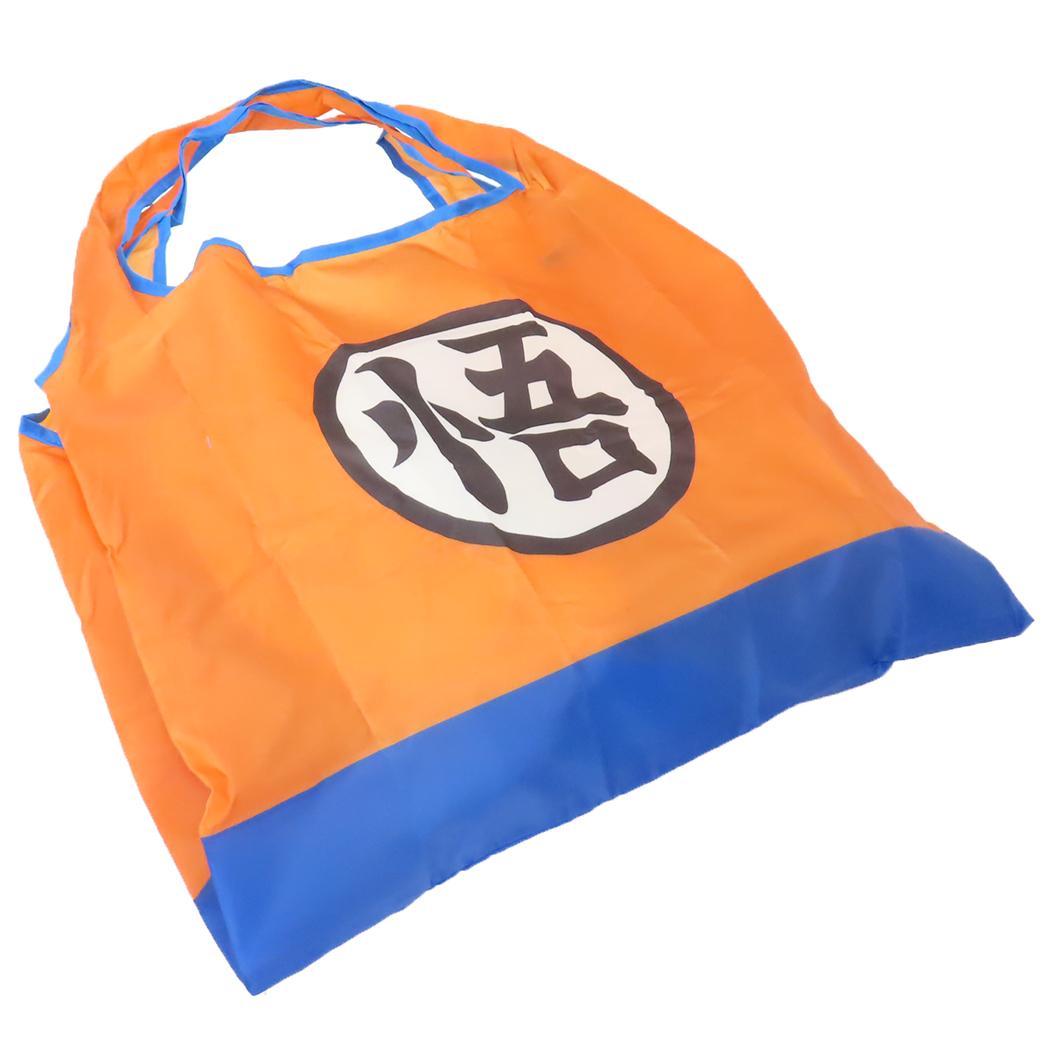 ポーチ付きエコバッグ ショッピングバッグ ドラゴンボールZ 悟空 悟 お買い物かばん アニメ