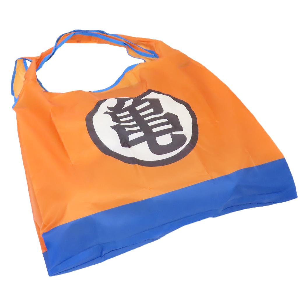 ポーチ付きエコバッグ ショッピングバッグ ドラゴンボールZ 悟空 亀 お買い物かばん アニメ