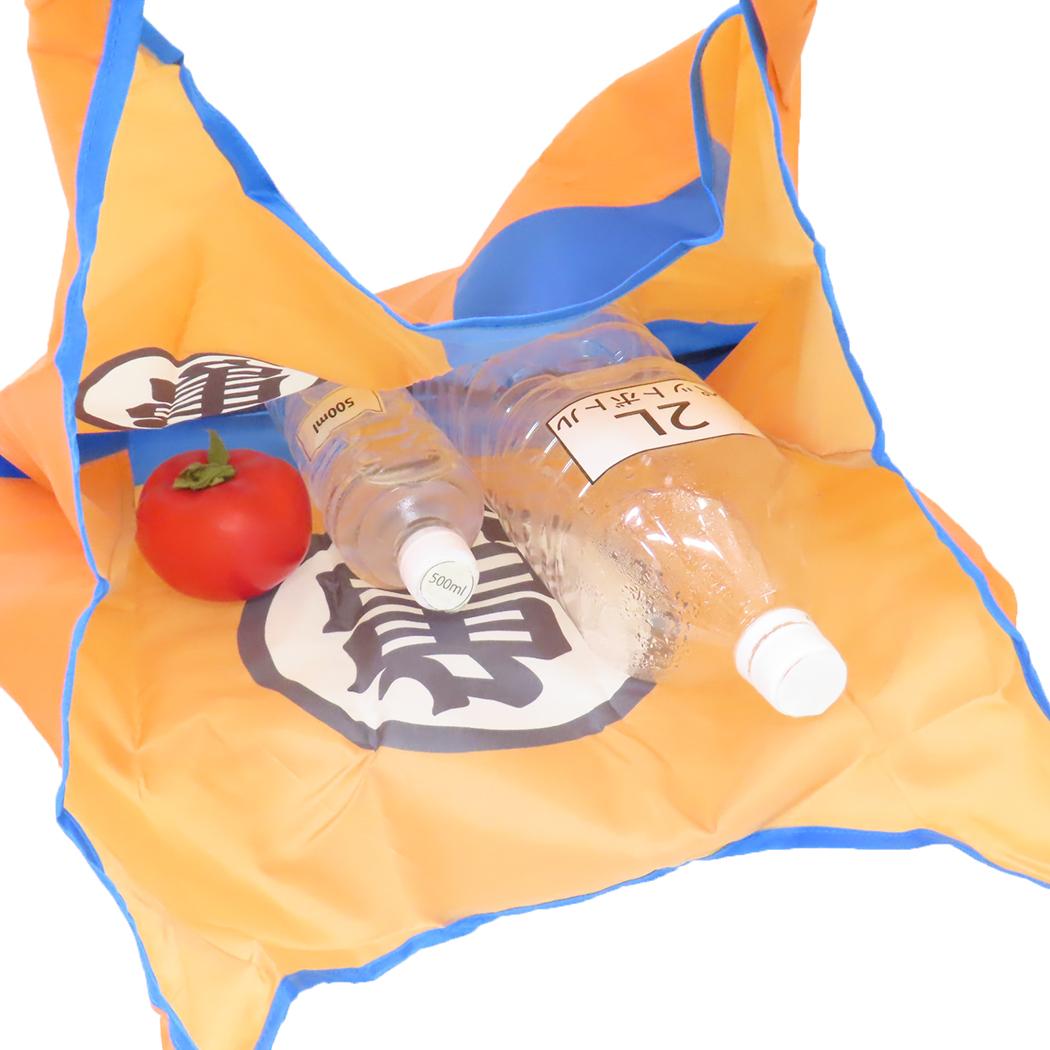 ポーチ付きエコバッグ ショッピングバッグ ドラゴンボールZ 悟空 亀 お買い物かばん アニメ
