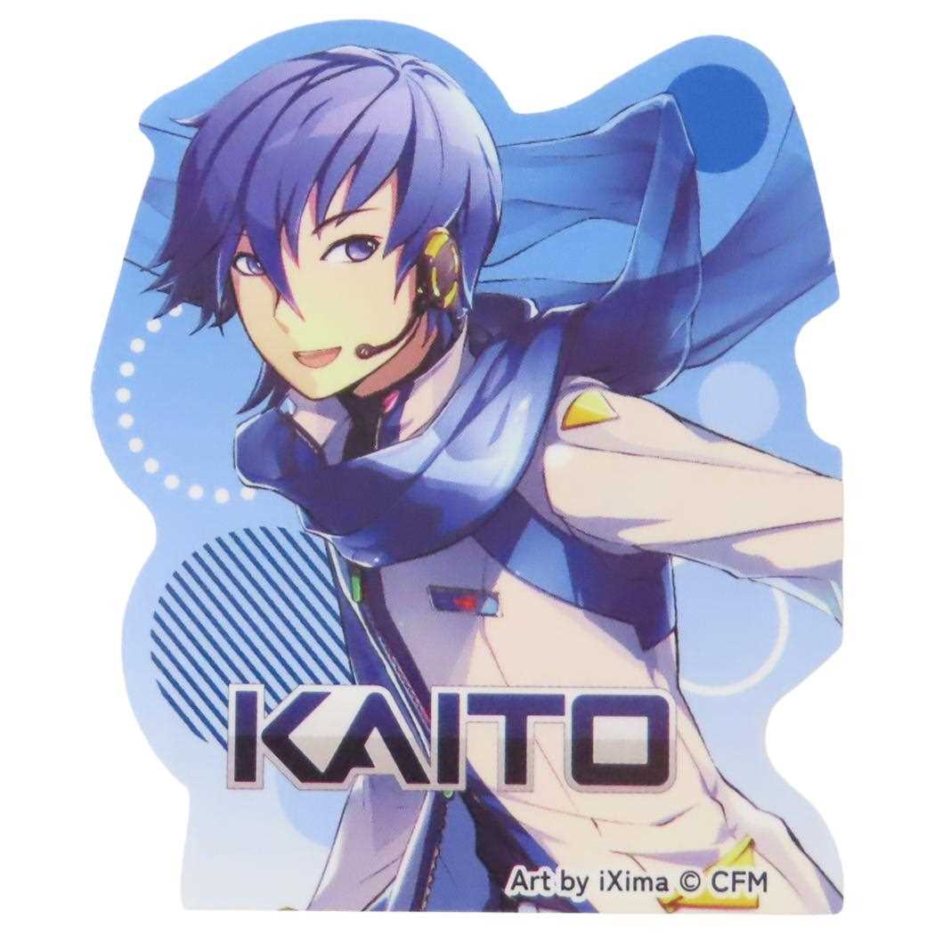 ステッカー ダイカットシール 初音ミク KAITO ピアプロキャラクターズ ケイカンパニー デコシール スマホステッカー メール便可